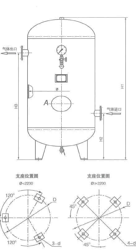 负压真空罐(-0.1MPa)